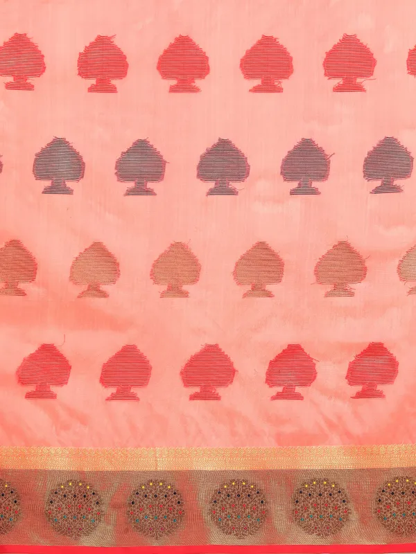Lite_Gajari_Organza_Silk_Saree